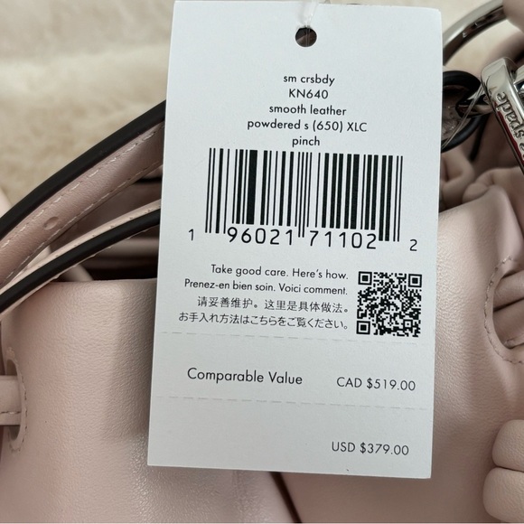 BRAND NEW Kate Spade Pinch Crossbody Shoulder Bag, Medium Wallet & Keychain Set - Picture 2 of 16